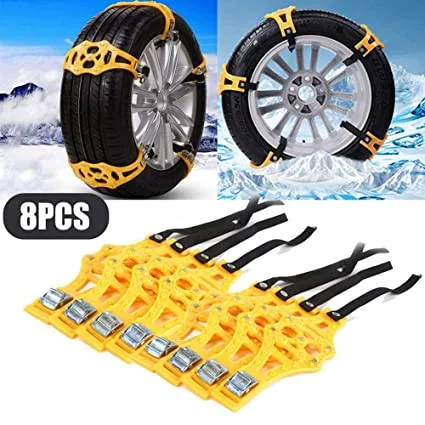 Factory Manufacturer Car Snow Chains Emergency Anti Slip Snow Tire Chains for Most Cars SUV Trucks