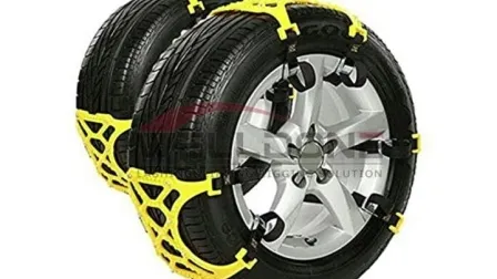 Factory Manufacturer Snow Chains, 6 Set Emergency Anti Slip Tire Chains with Upgrade TPU Car Snow Chain for Trucks Minivan Pick